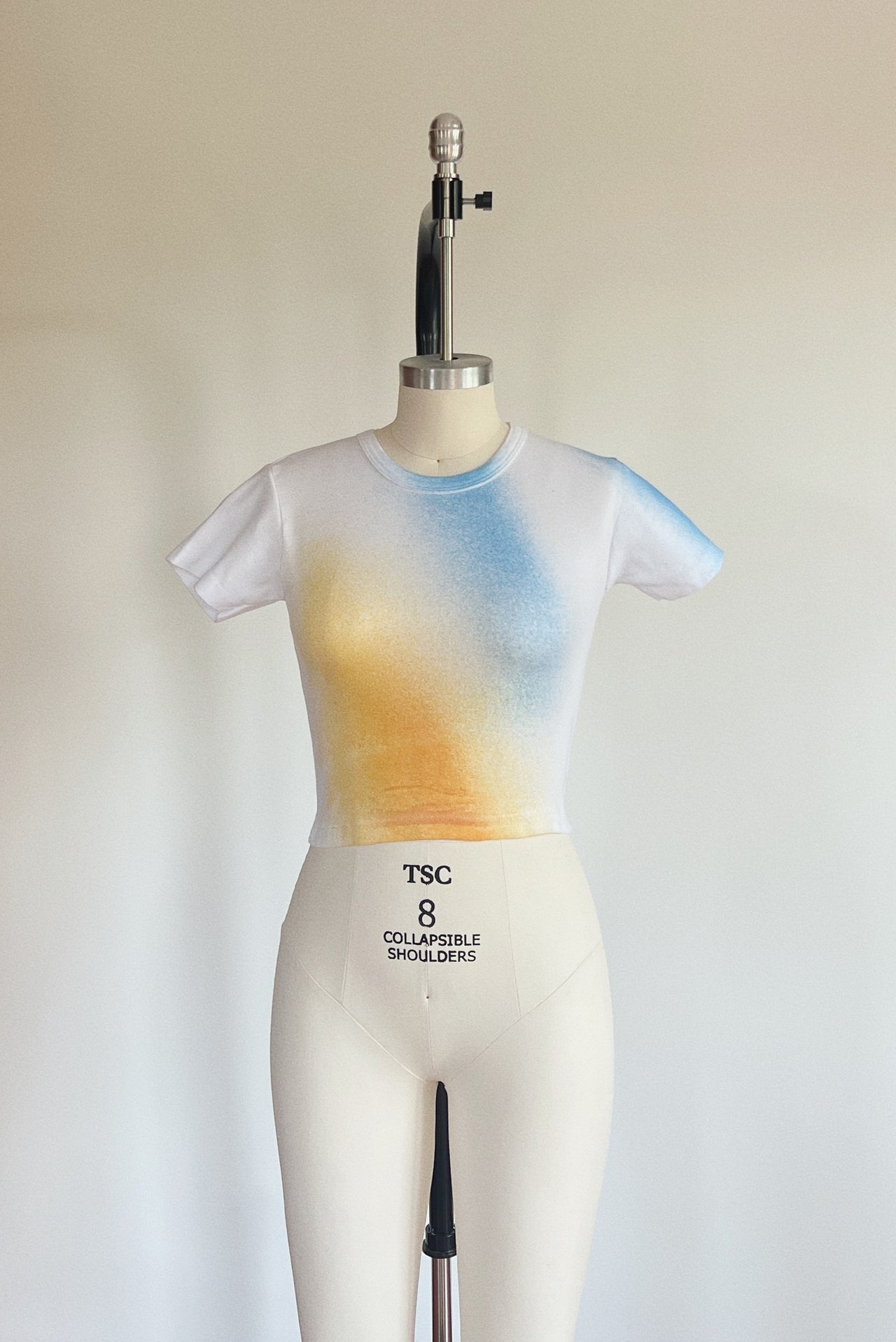 Solar Gradient Baby Tee Sample - Size Small