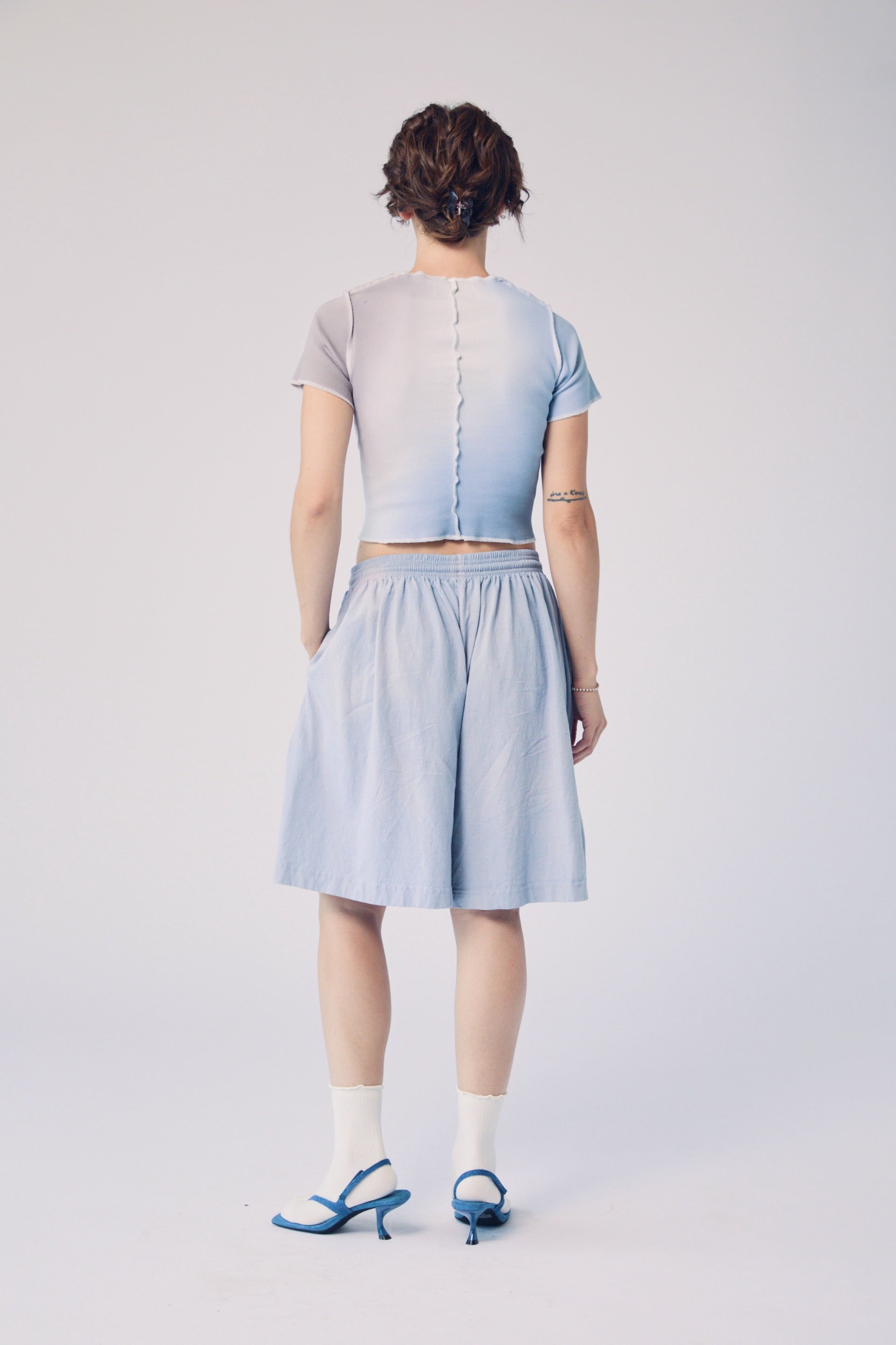 Meridian Tee - Slate Gradient