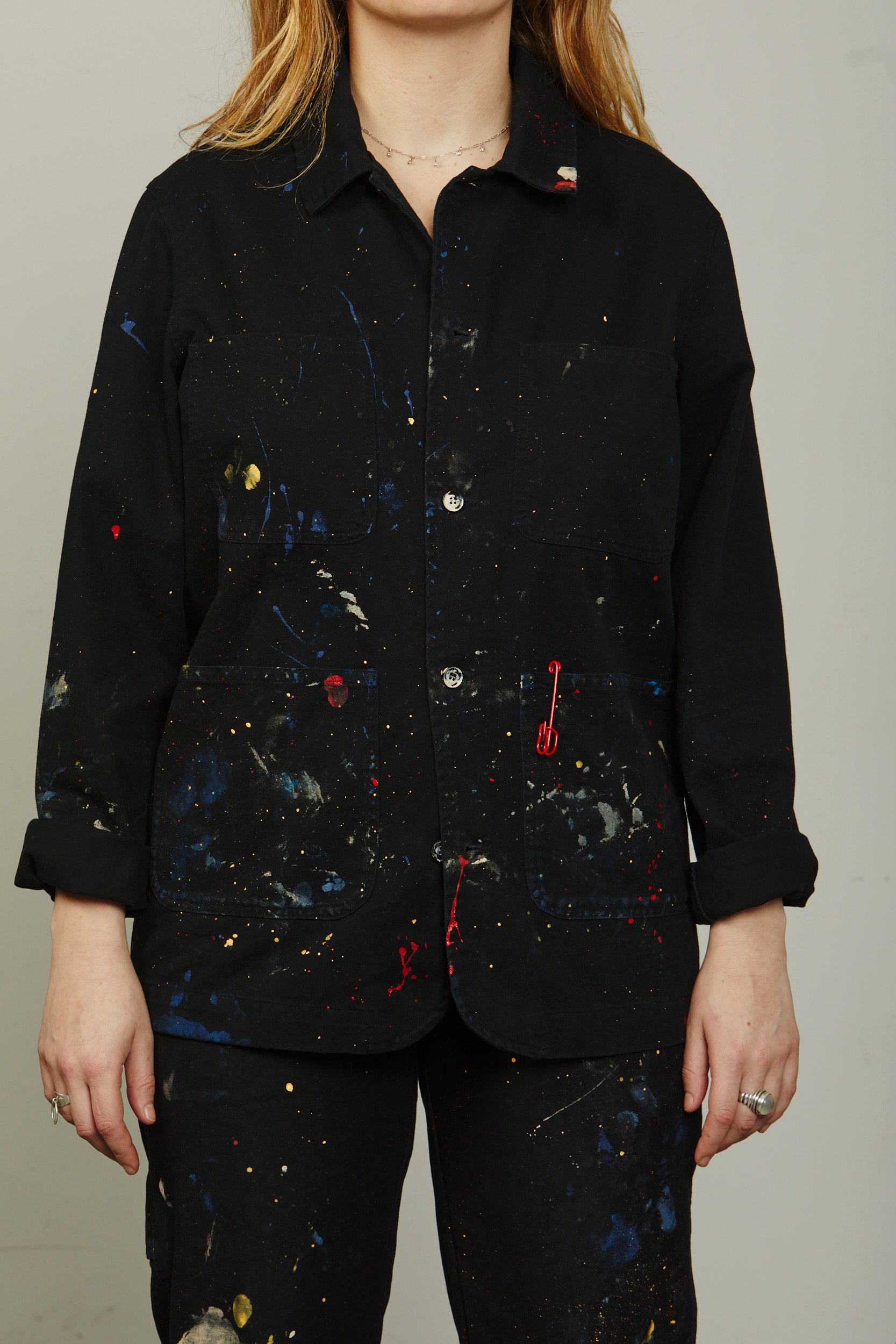 Scenic Artist Chore Jacket - Black