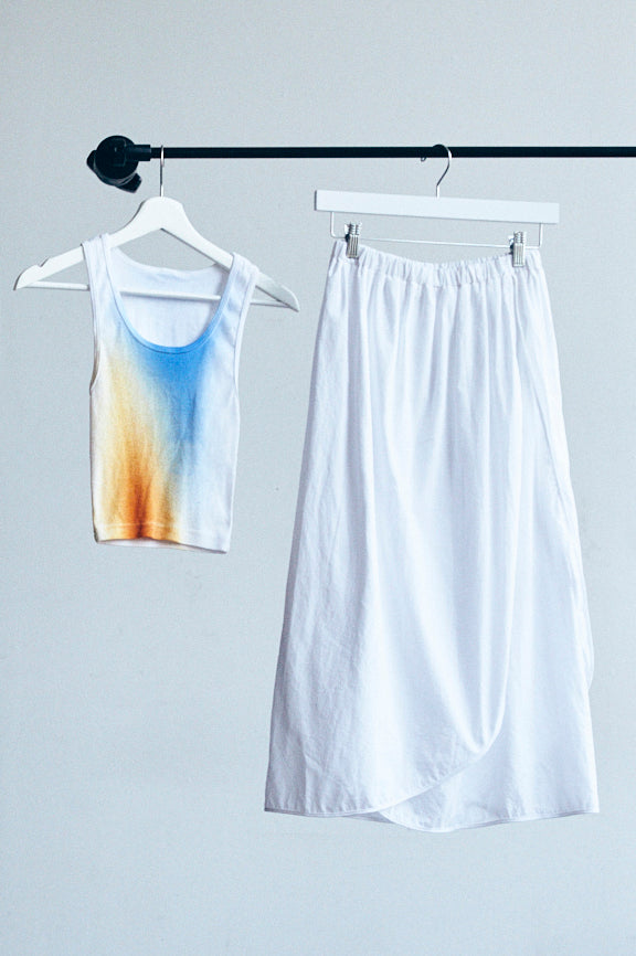 Solar Gradient Crop Tank Top