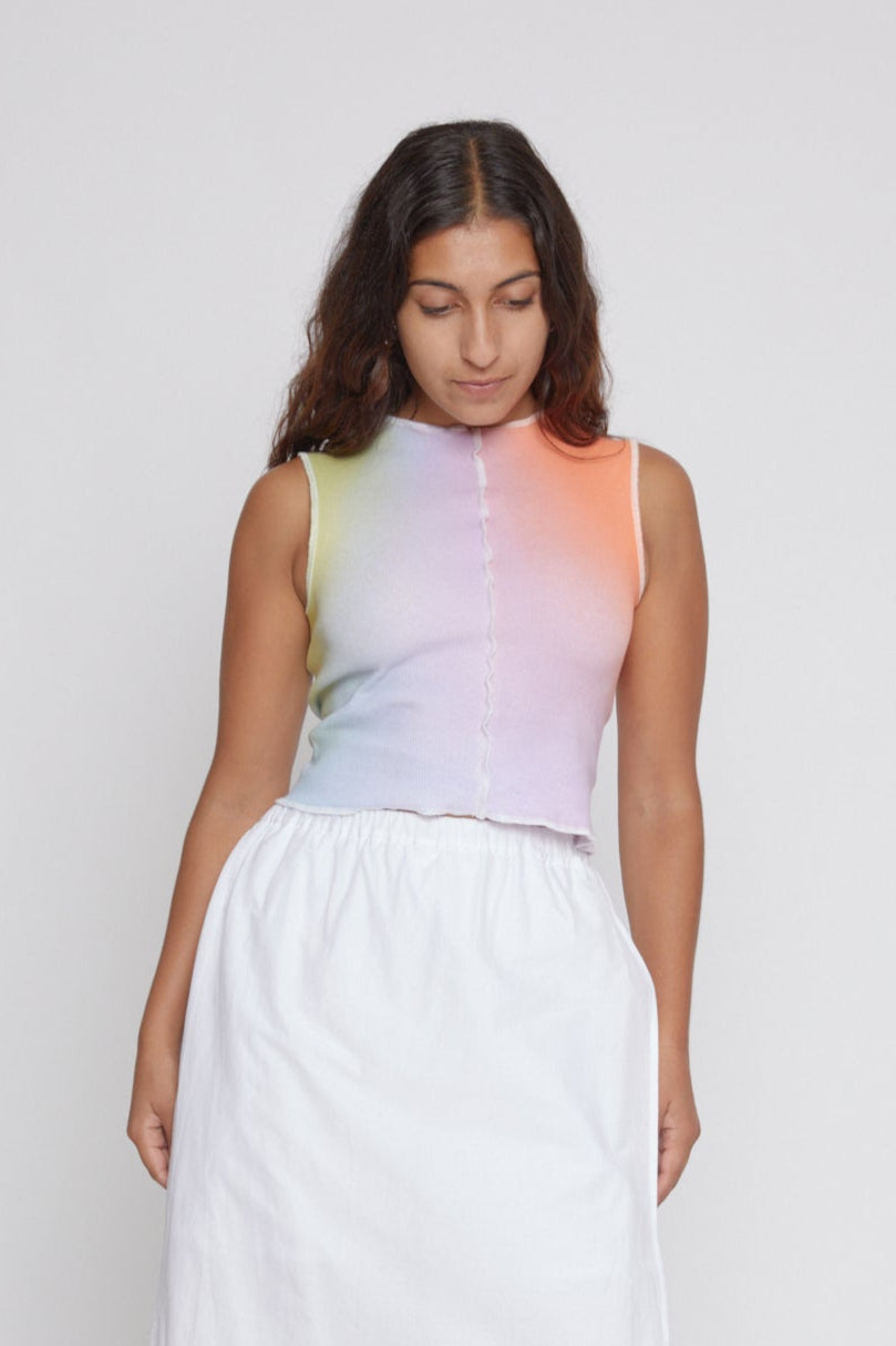 Sunburn Gradient Meridian Tank Top