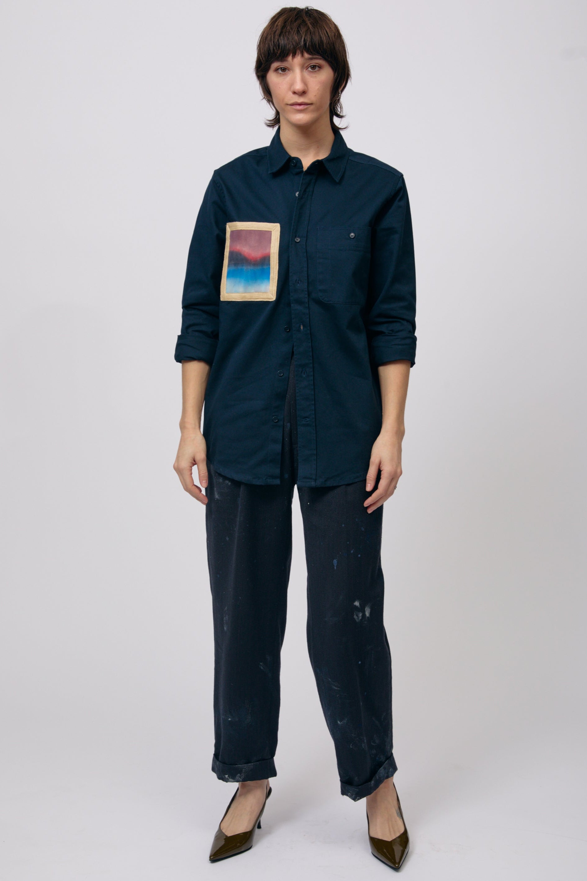 Landscape Pocket Button-Up