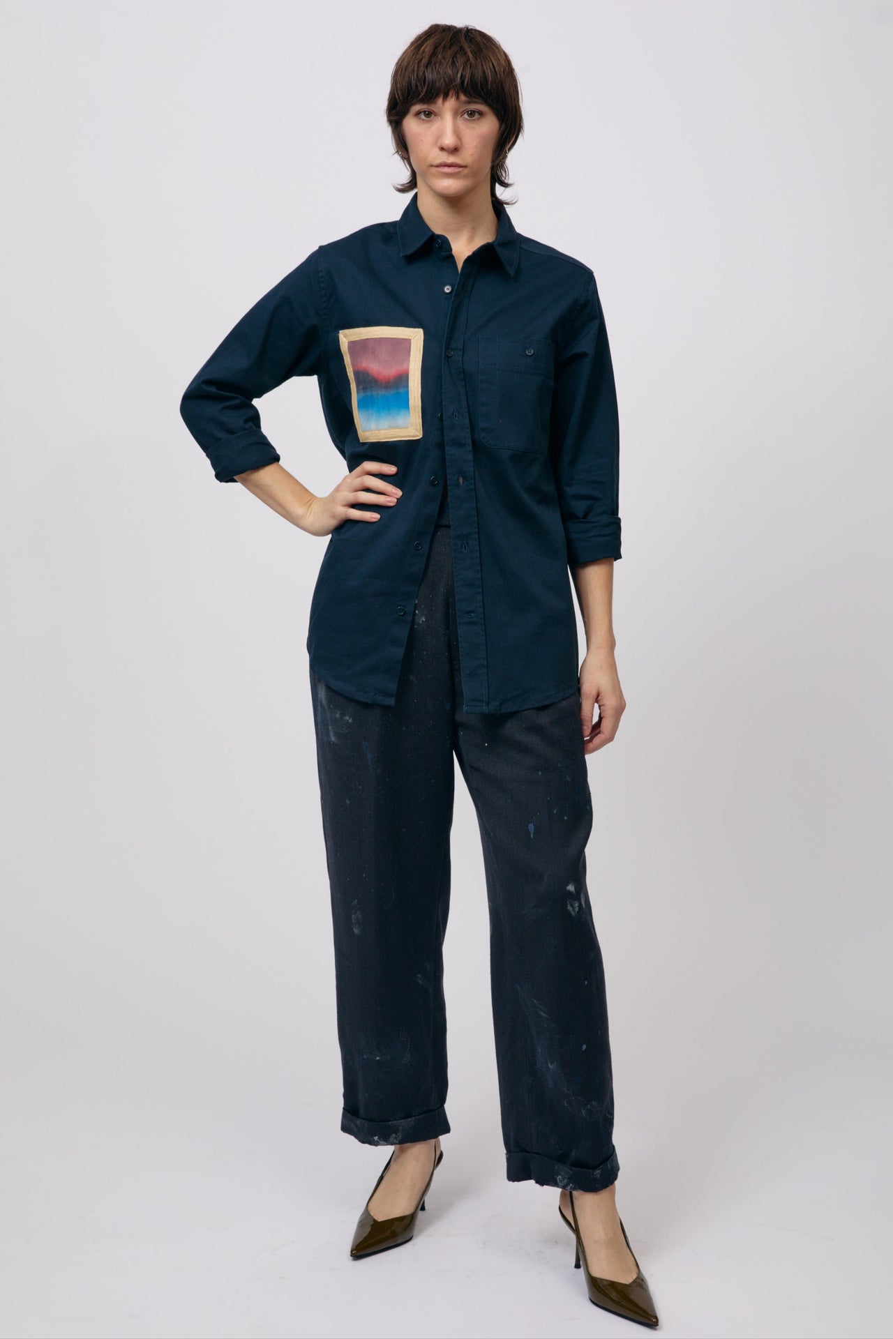 Landscape Pocket Button-Up