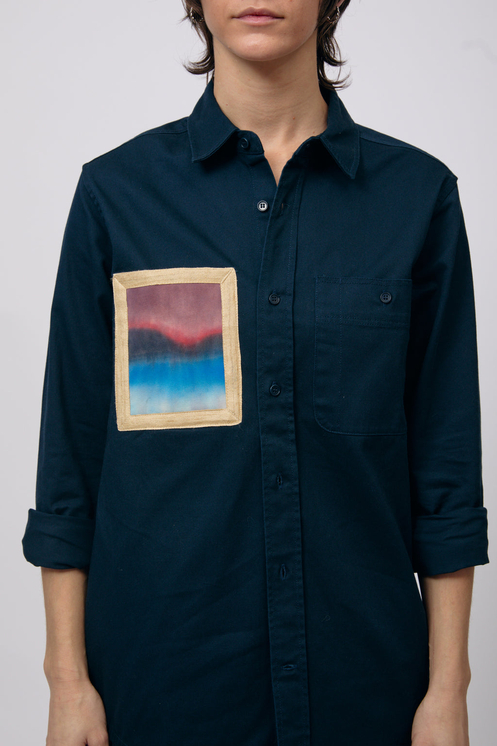 Landscape Pocket Button-Up