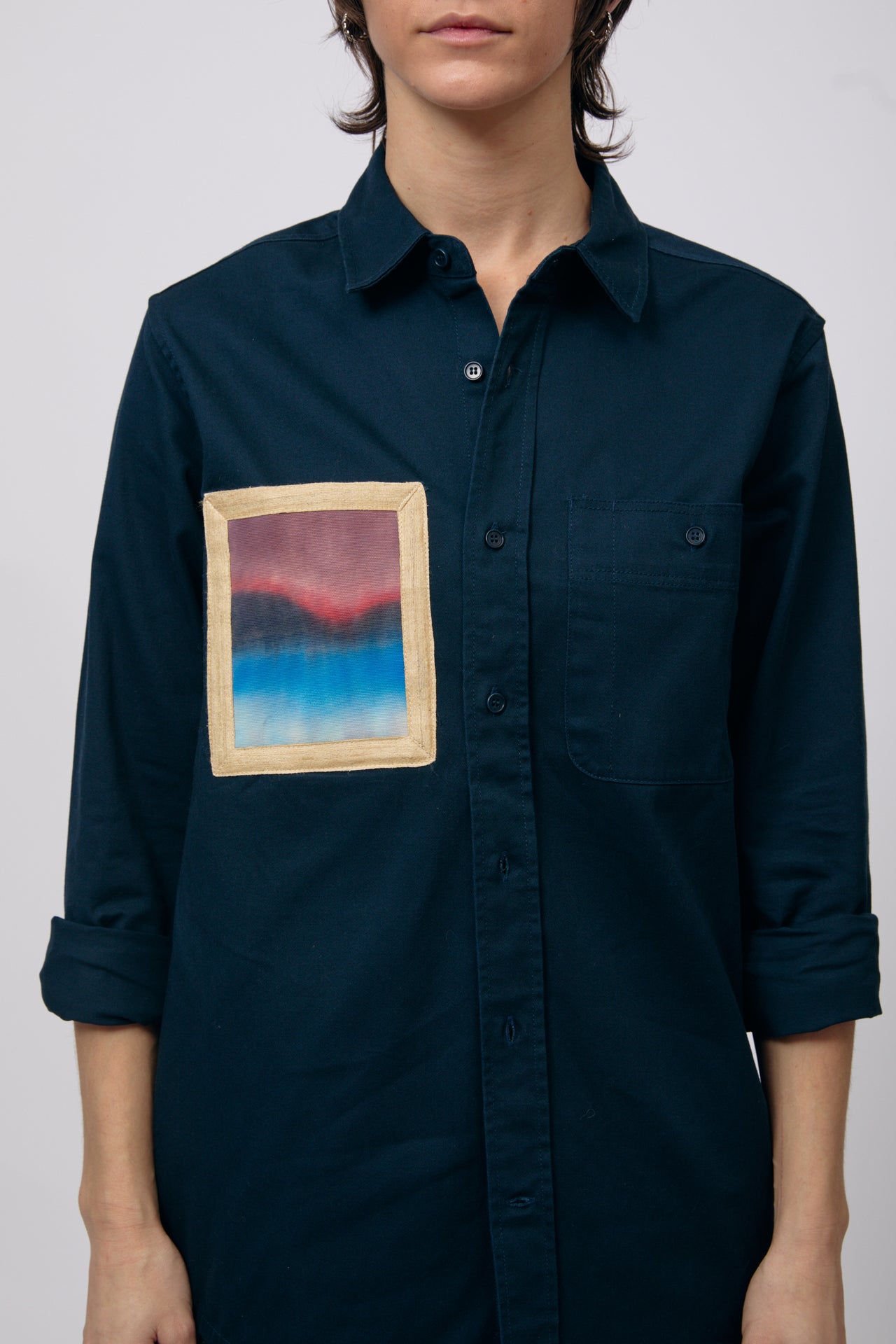 Landscape Pocket Button-Up