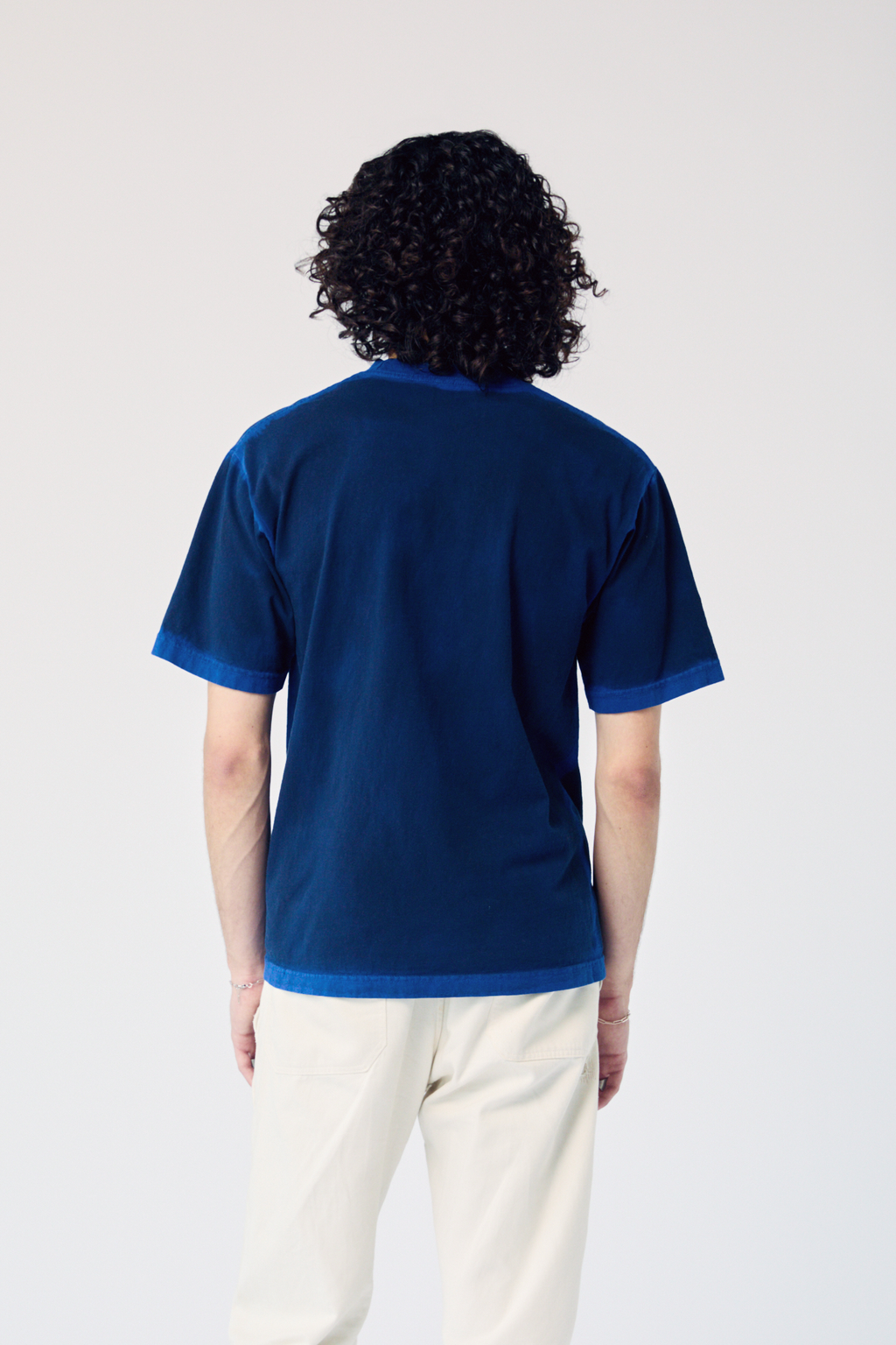 Unisex Limewash Tee - Cool Cobalt