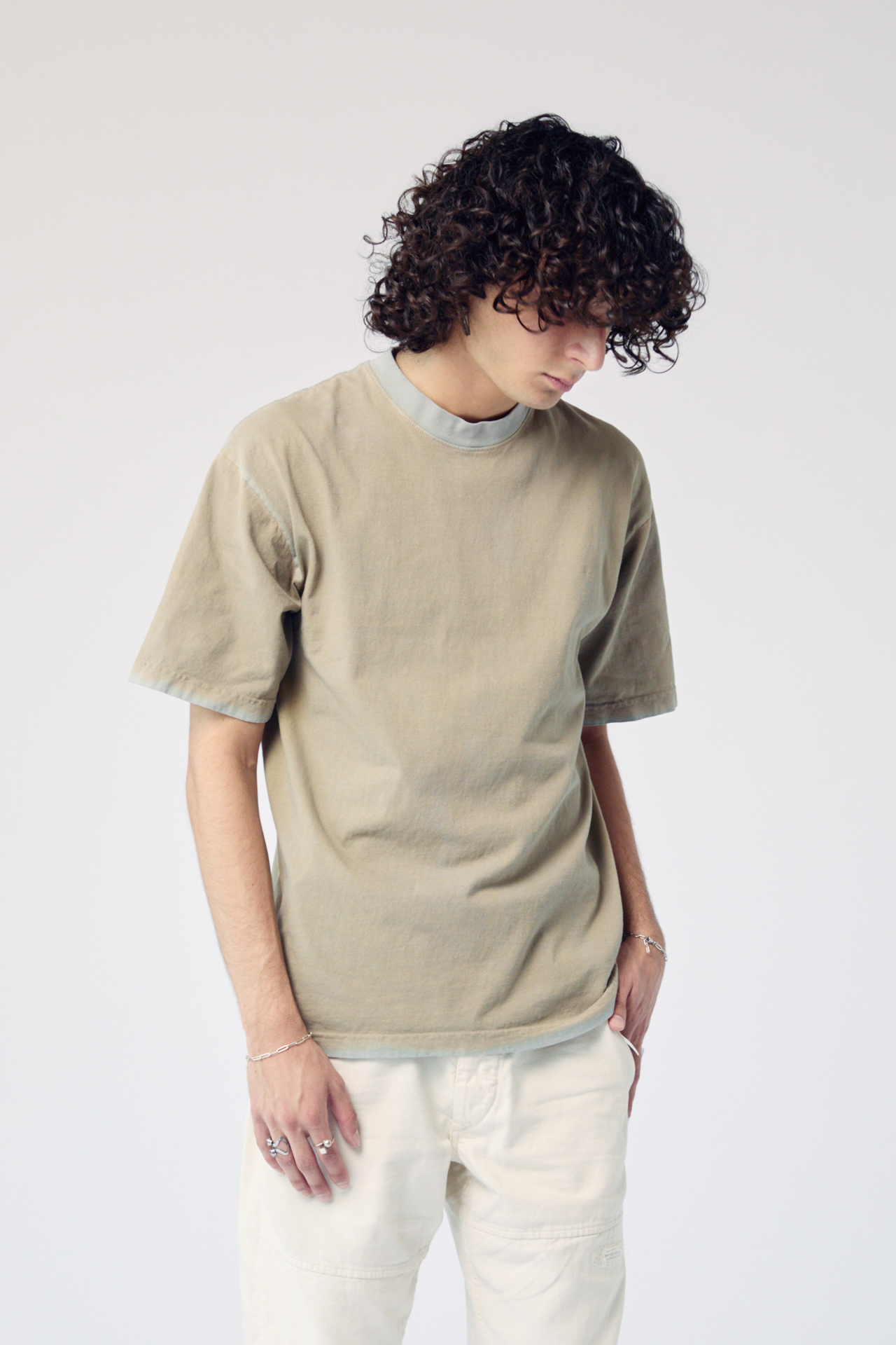 Unisex Limewash Tee - Pale Sage