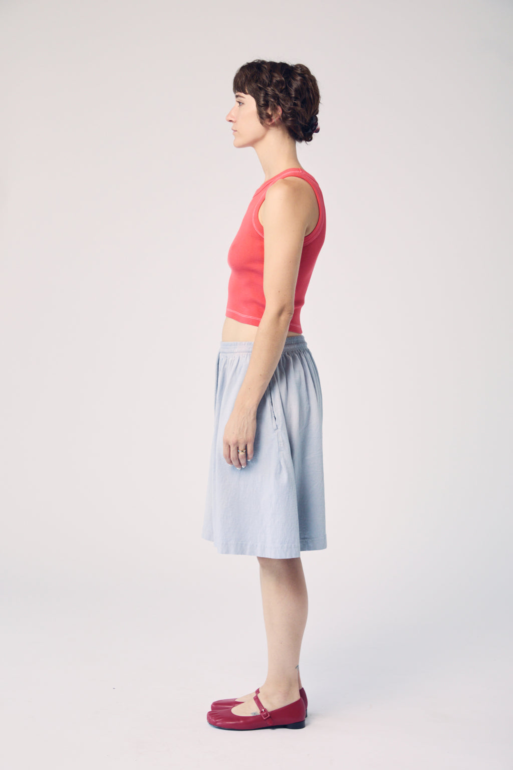 Garment-Dyed Tank - Tomato