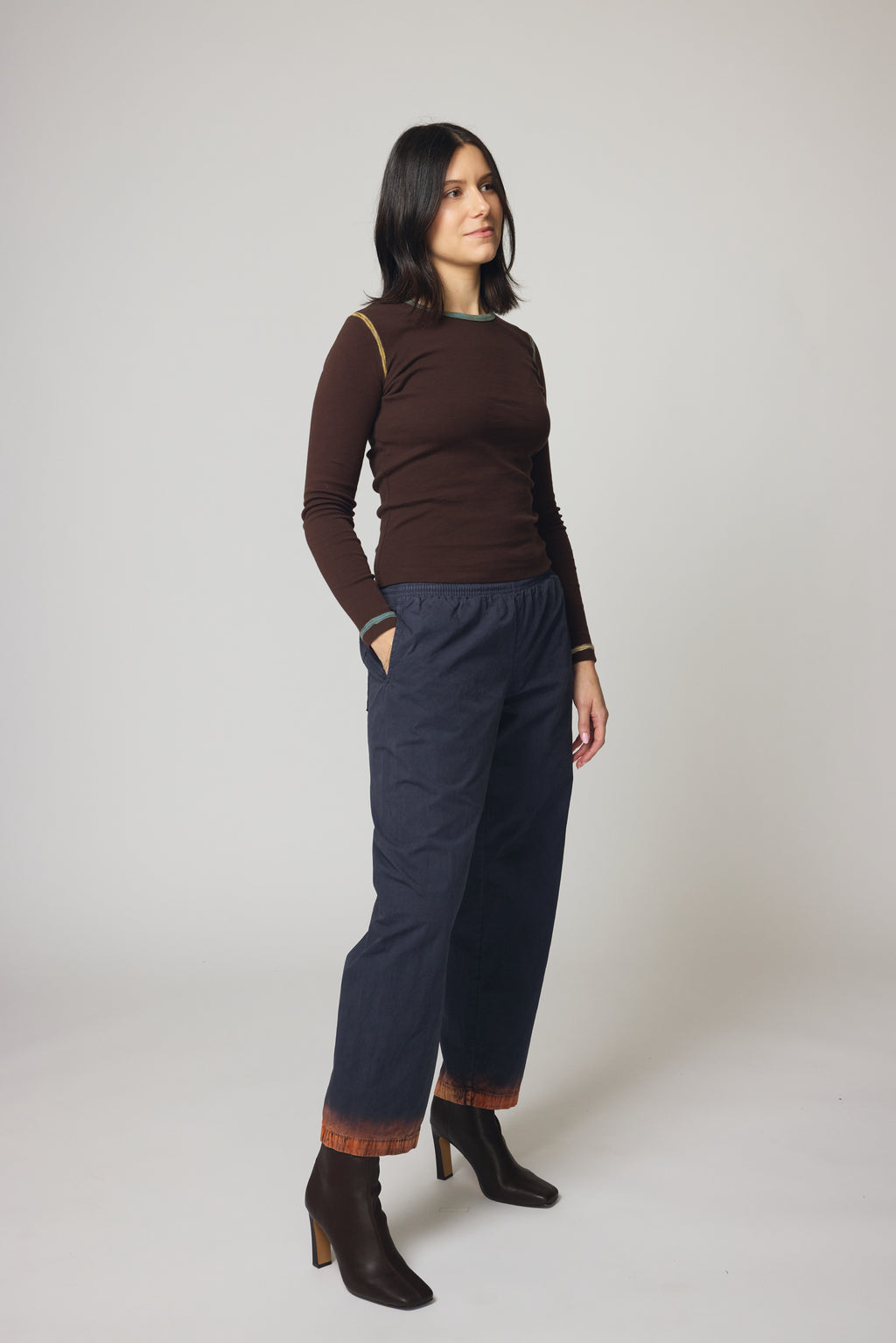 Cotton Poplin Pants - Camp Fire