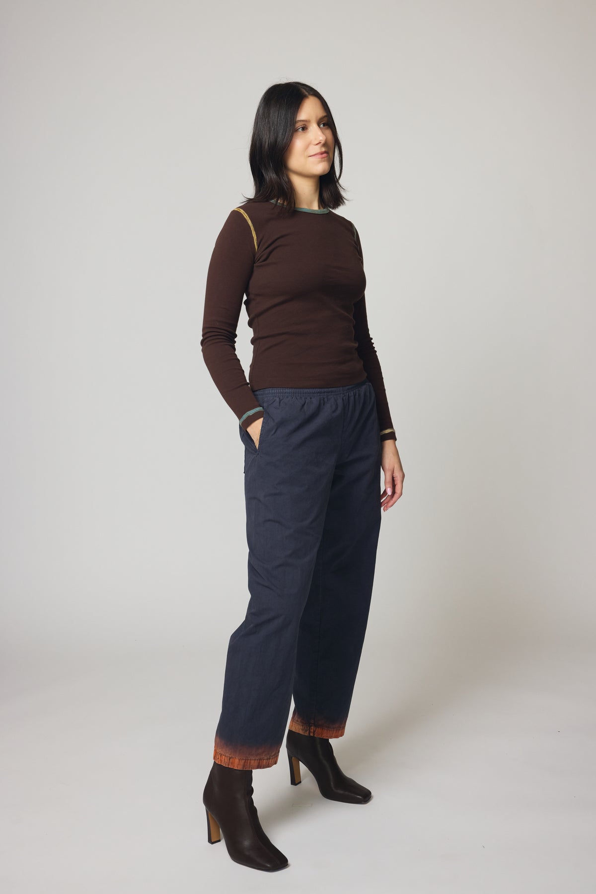 Cotton Poplin Pants - Camp Fire