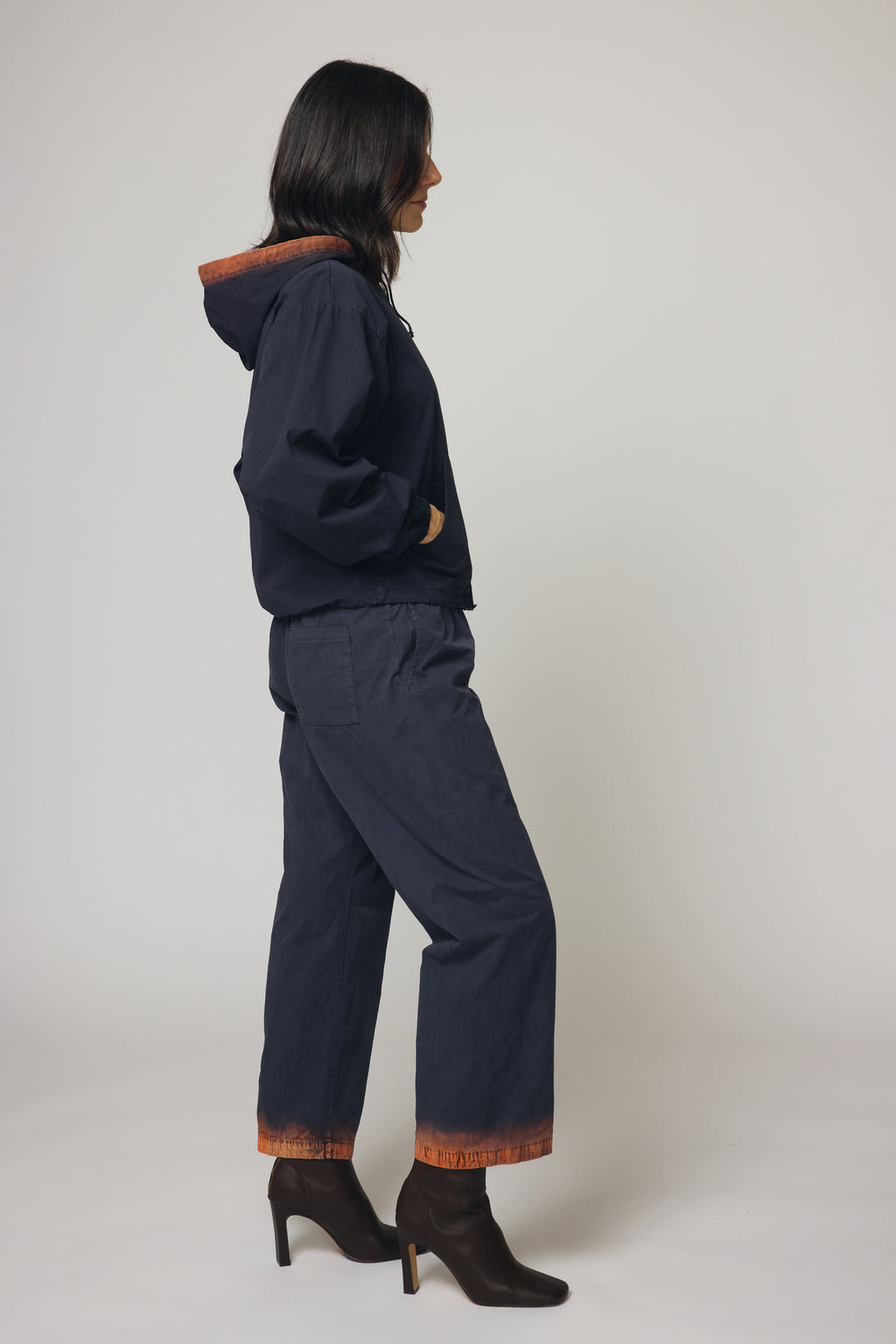 Cotton Poplin Pants - Camp Fire