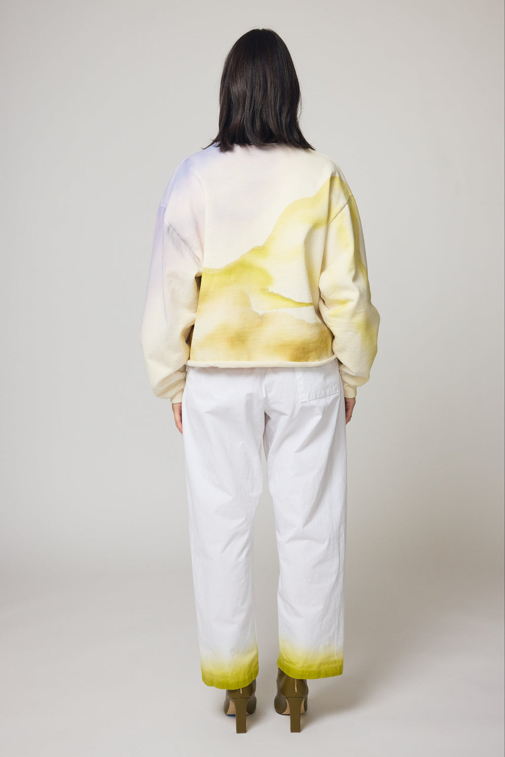 Cotton Poplin Pants - Fresh Cut Grass