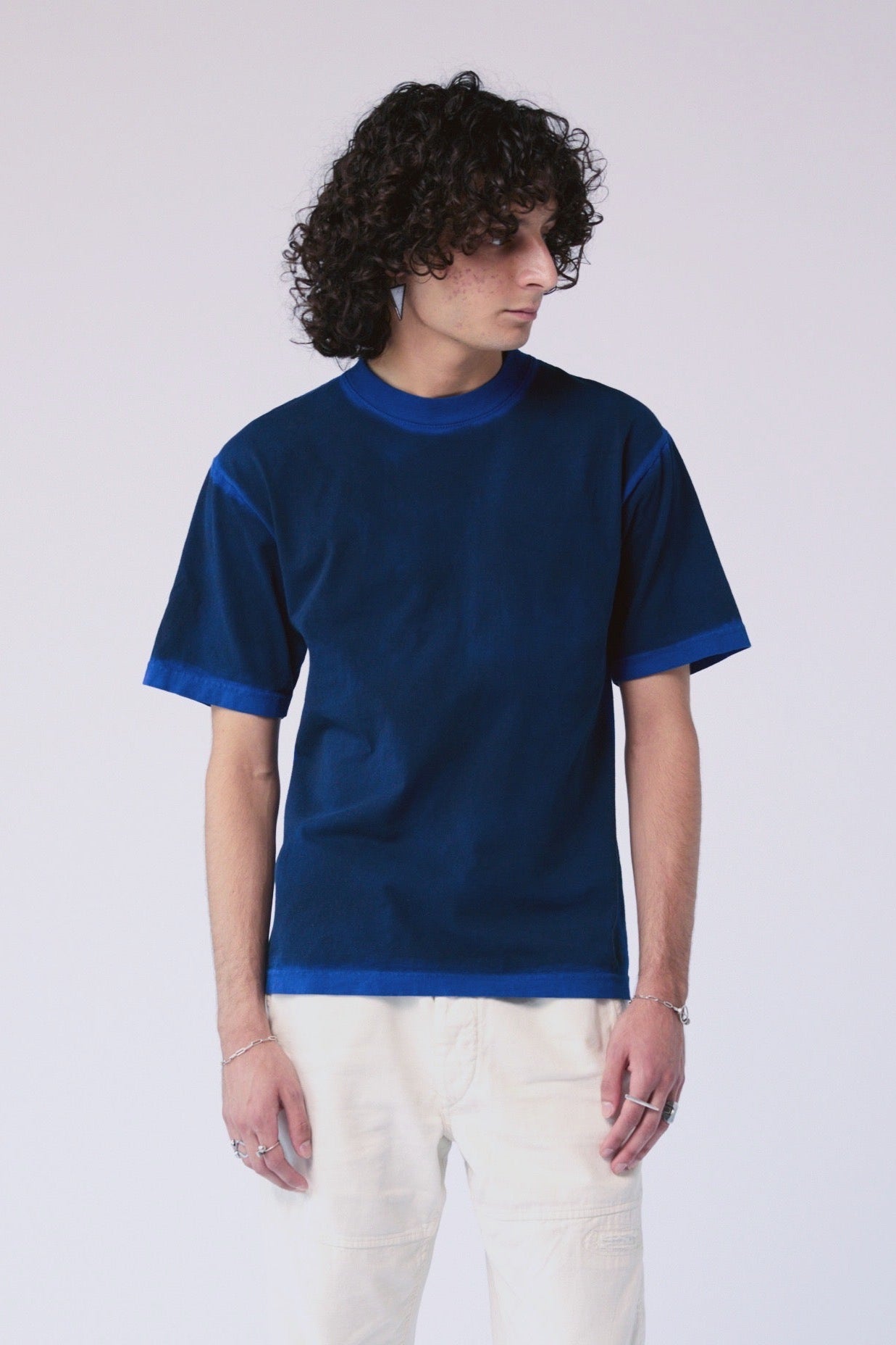 Limewash Tee - Cool Cobalt PREORDER