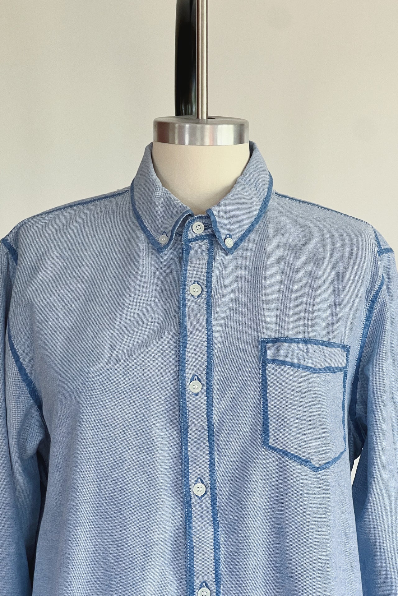 Caricature Button-Up Sample - Men's Medium
