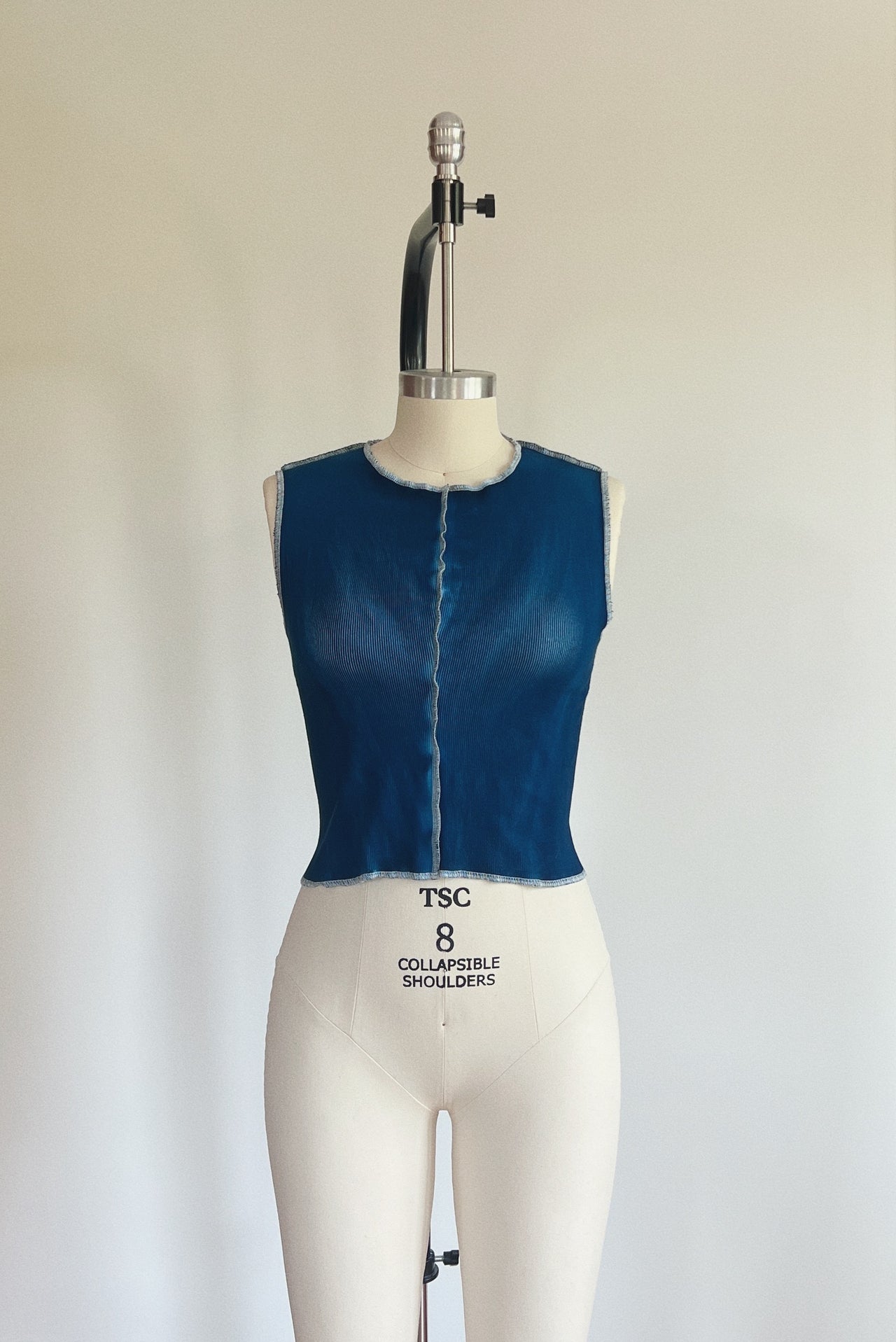 Cyanotype Meridian Tank Sample - Sizes Extra Small and Small