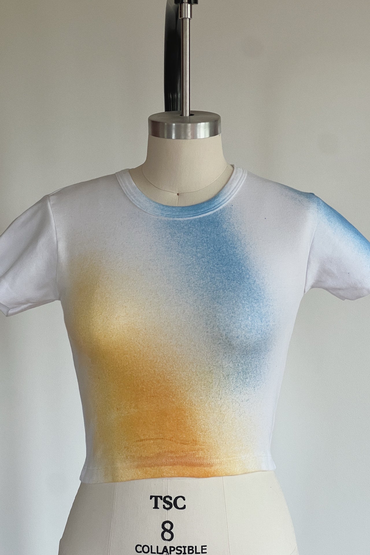 Solar Gradient Baby Tee Sample - Size Small