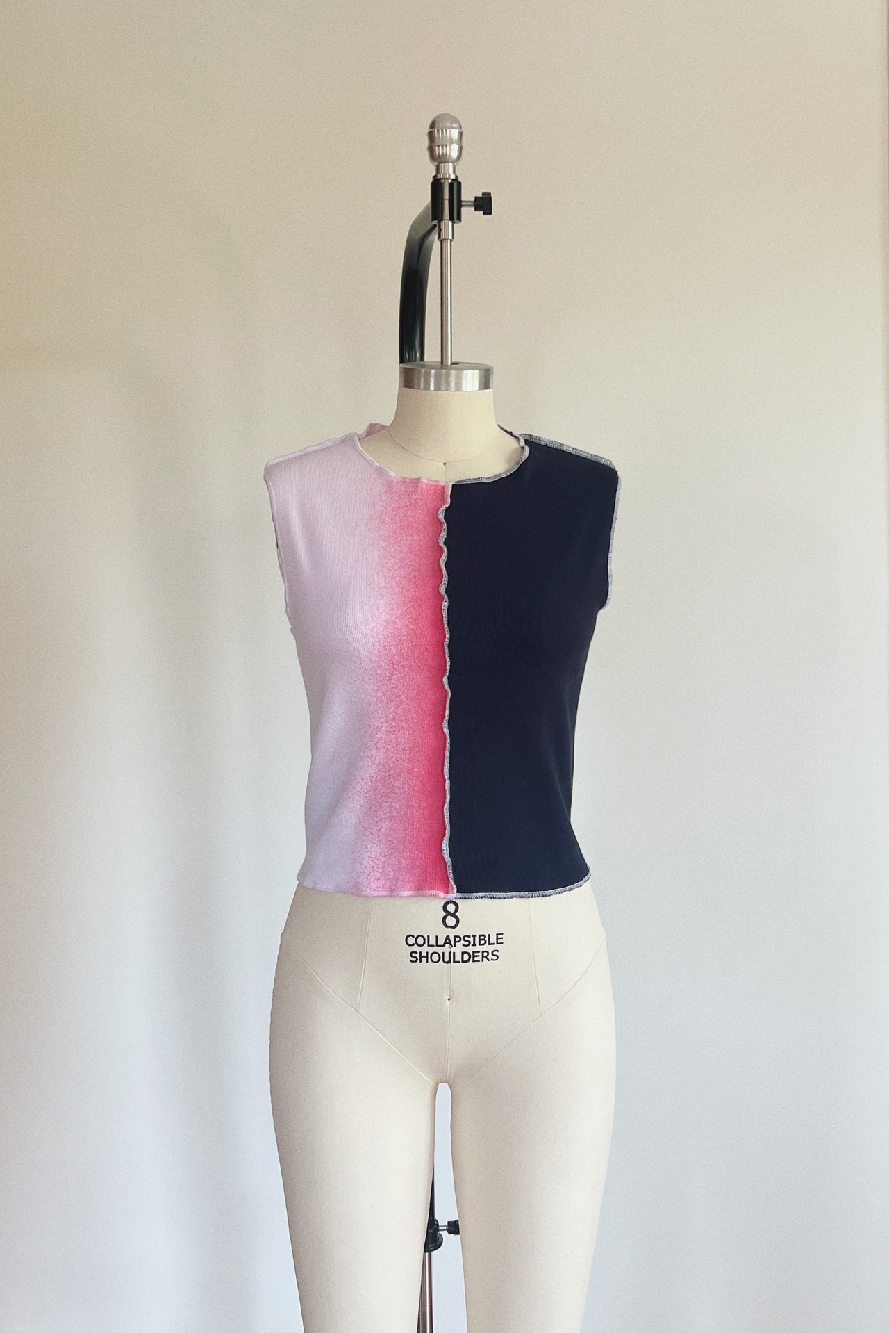 Bi-Tone Meridian Tank Sample - Size Medium