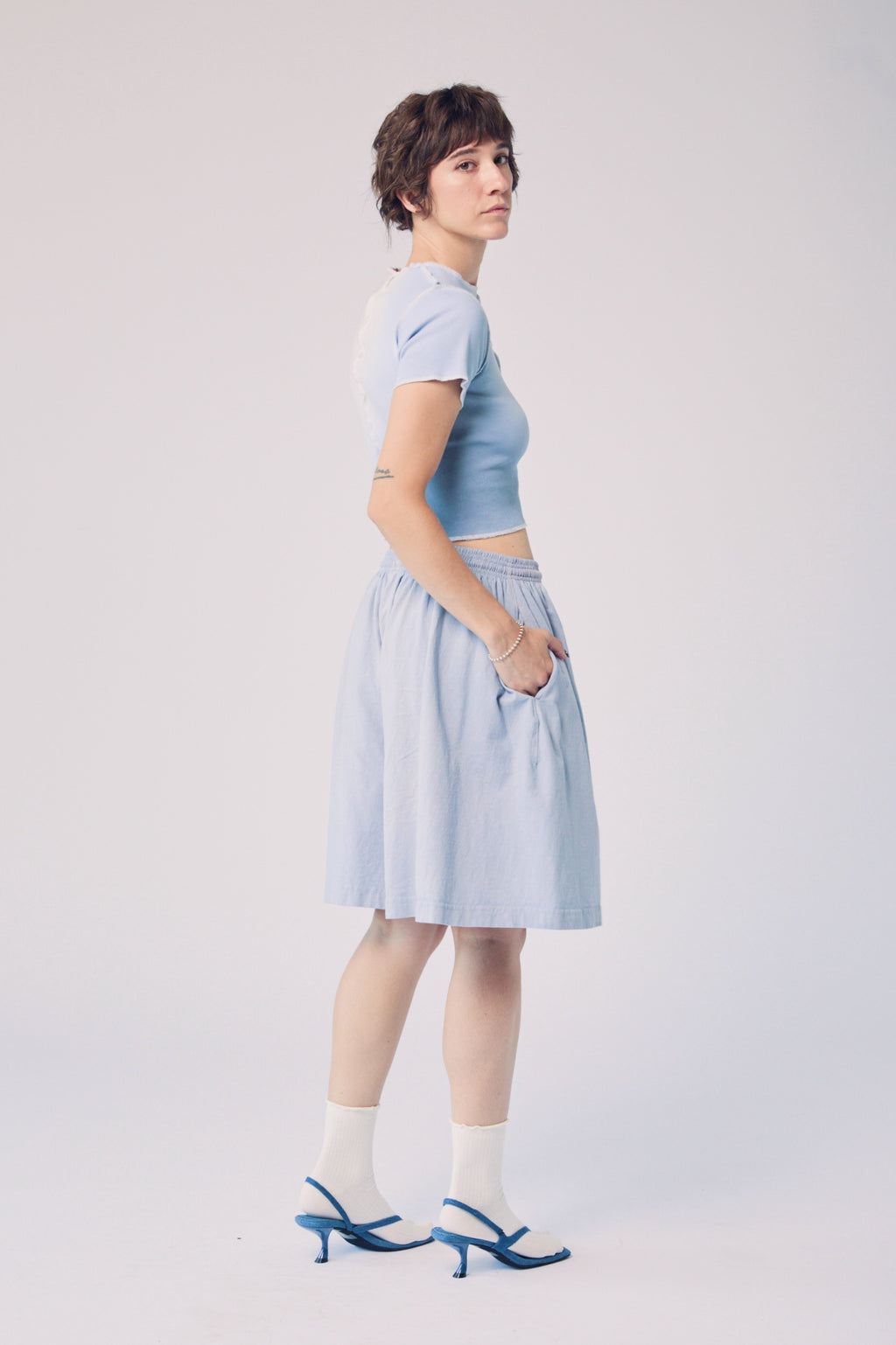 Meridian Tee - Slate Gradient