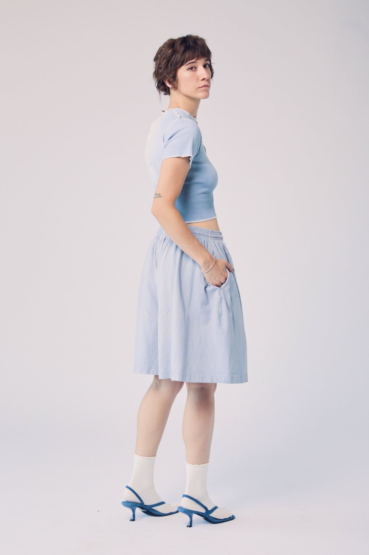 Meridian Tee - Slate Gradient