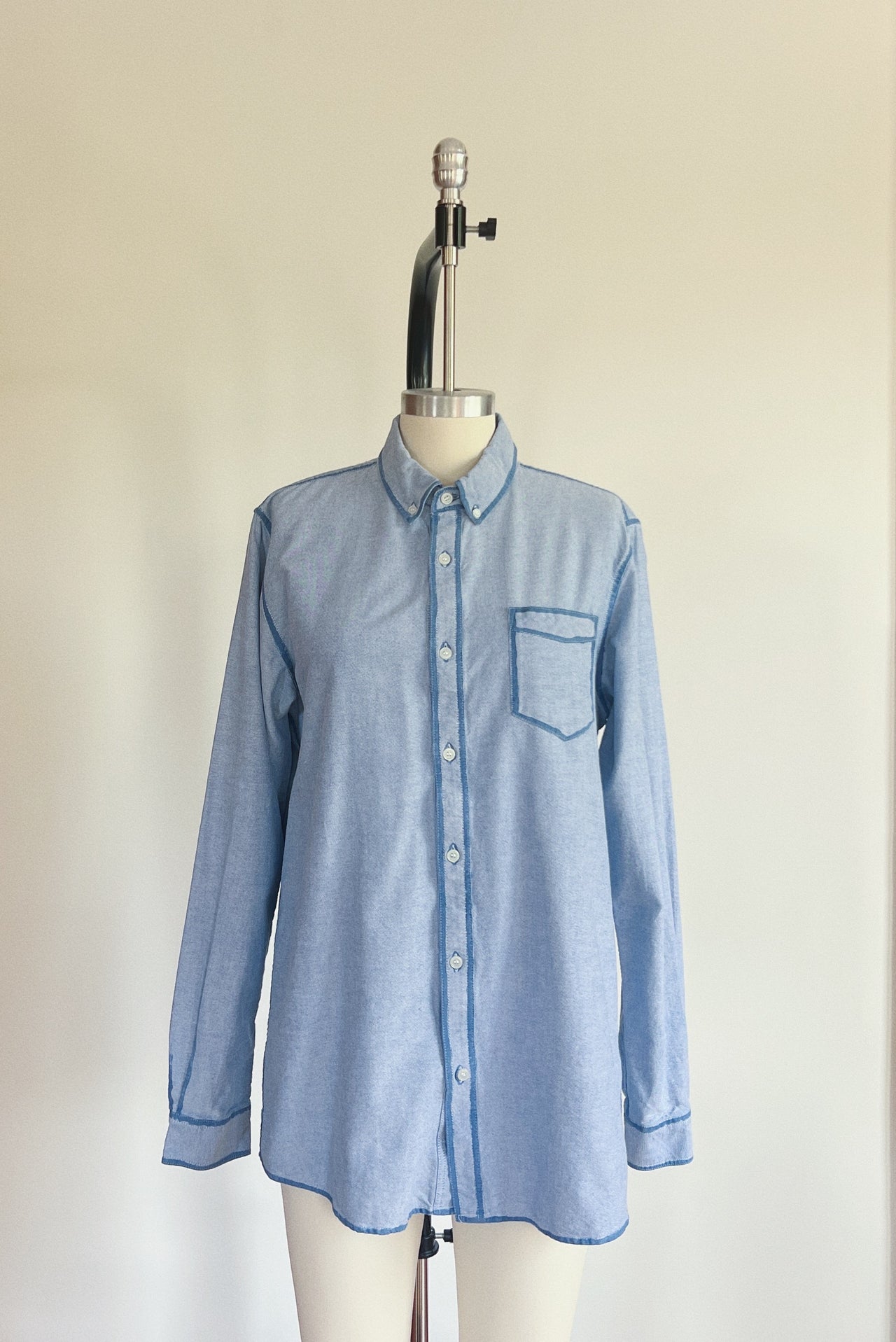 Caricature Button-Up Sample - Men's Medium
