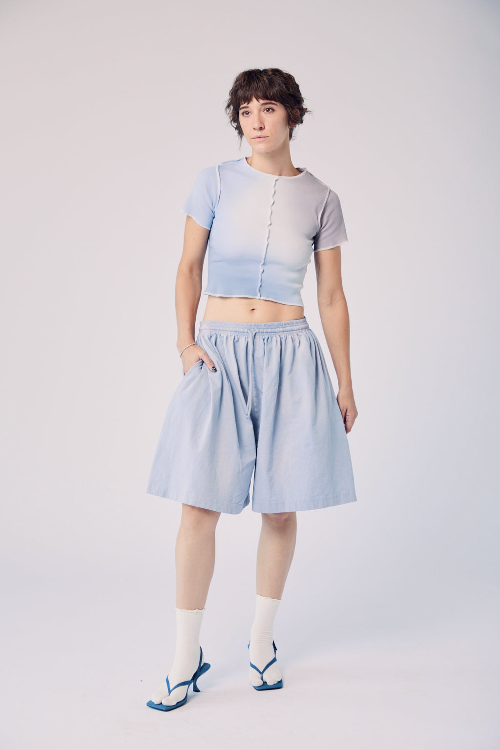 Meridian Tee - Slate Gradient