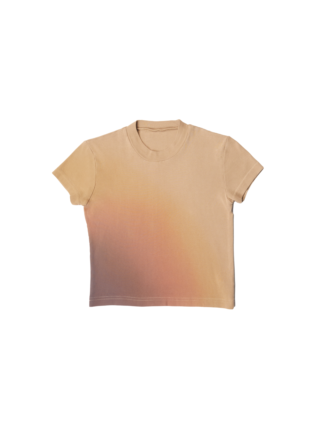 Dune Gradient Mockneck Tee