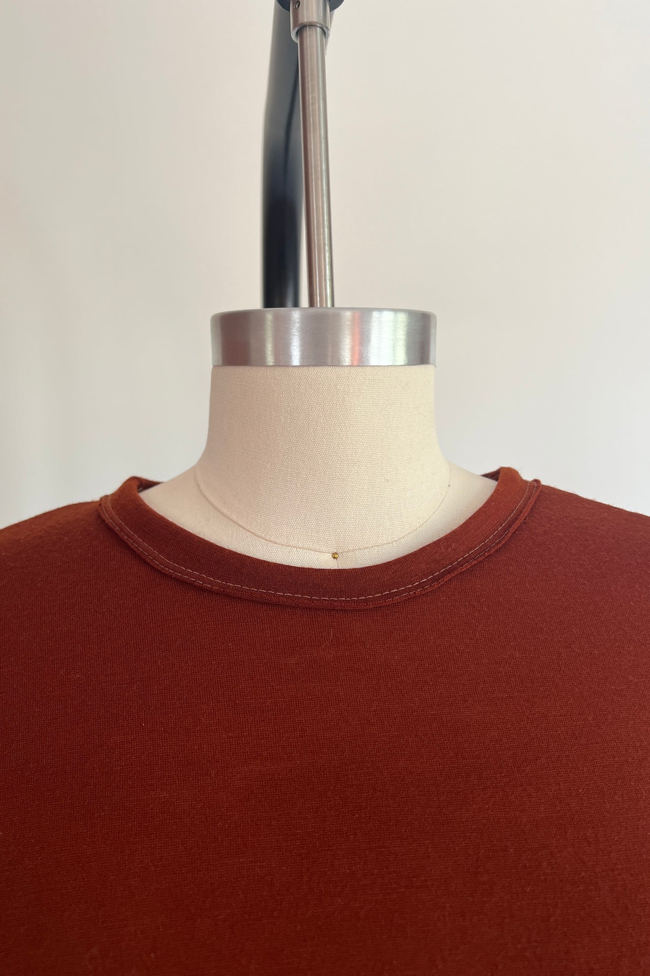 Deadstock Wool Jersey Tee Sample - One Size Fits Many