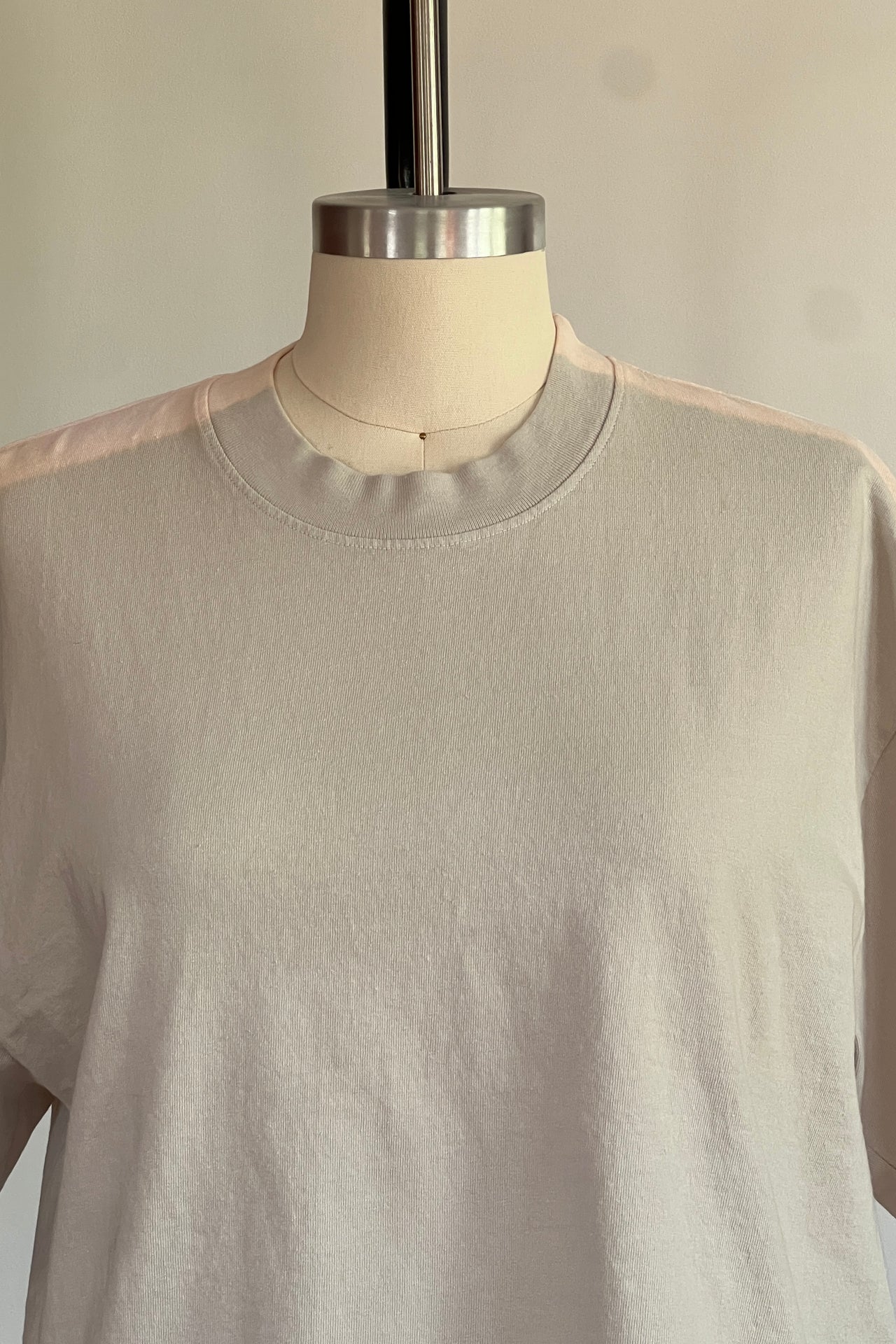 Brushstroke Tee Sample - Cement and Sunset - One Size Fits Many