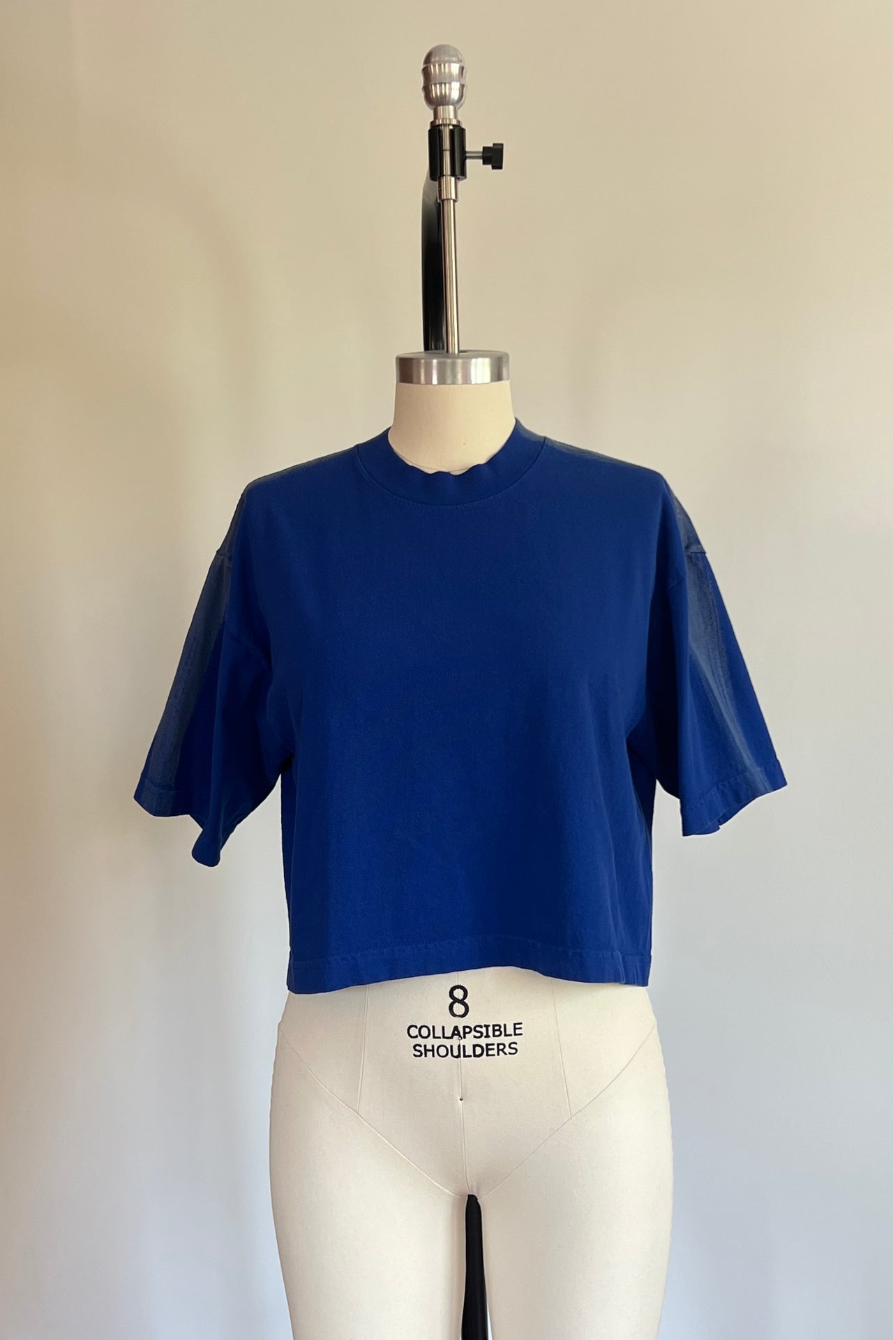 Bruskstroke Tee Sample - Cobalt and Smoke - One Size Fits Many