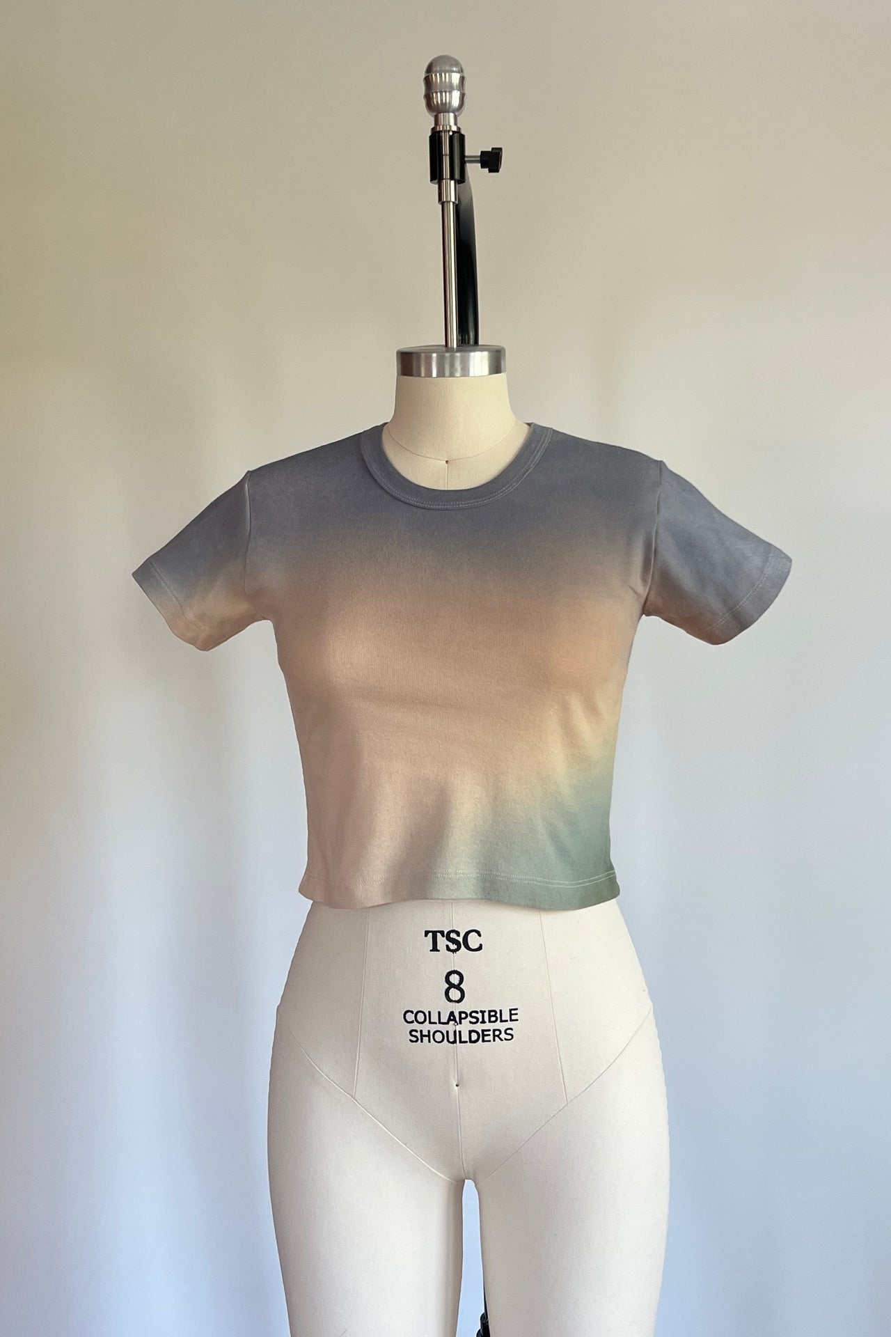 Dusk Gradient Baby Tee Sample - Size Large