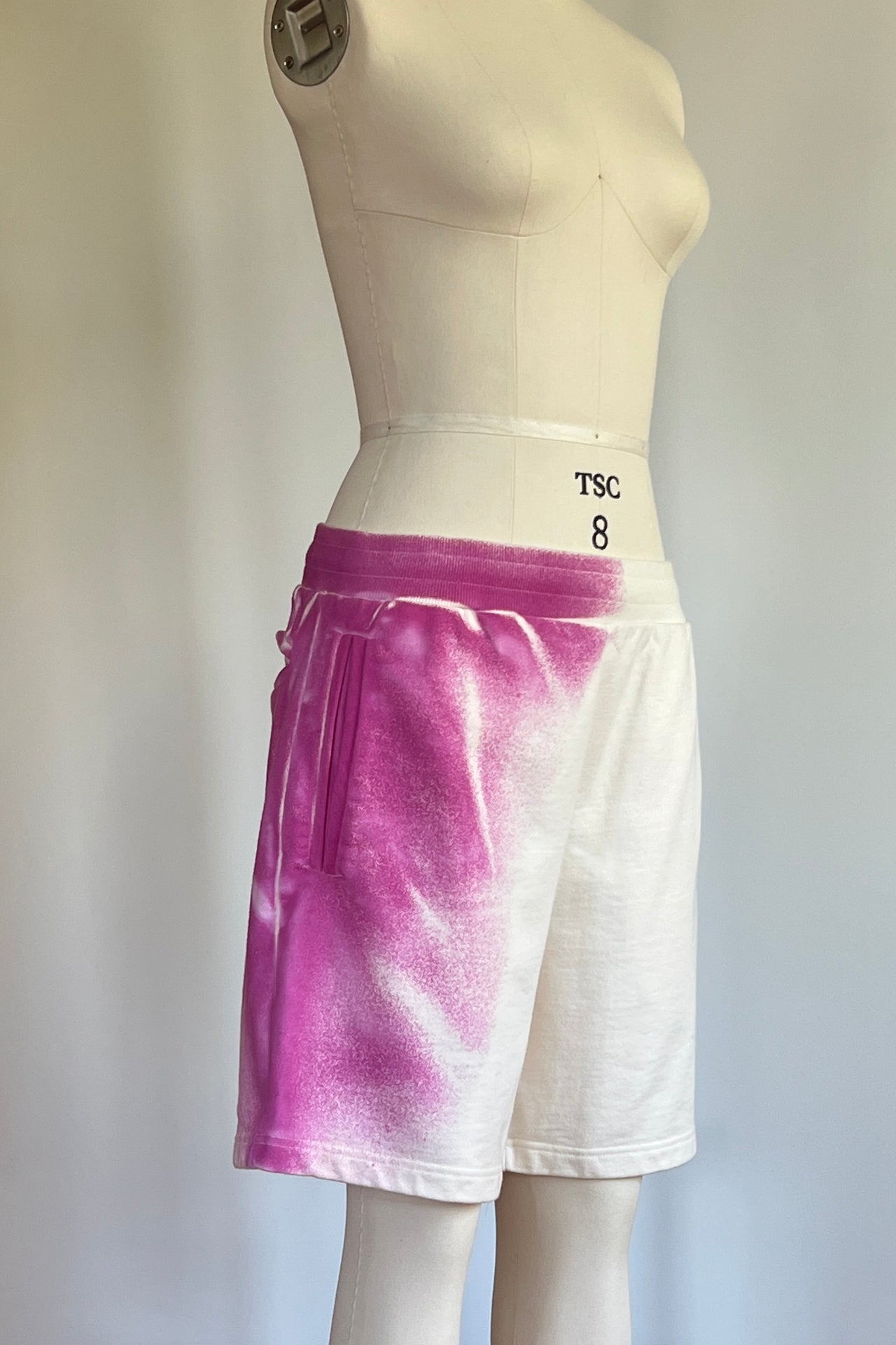 Solar Gradient Pink Shorts Sample - Men's Medium