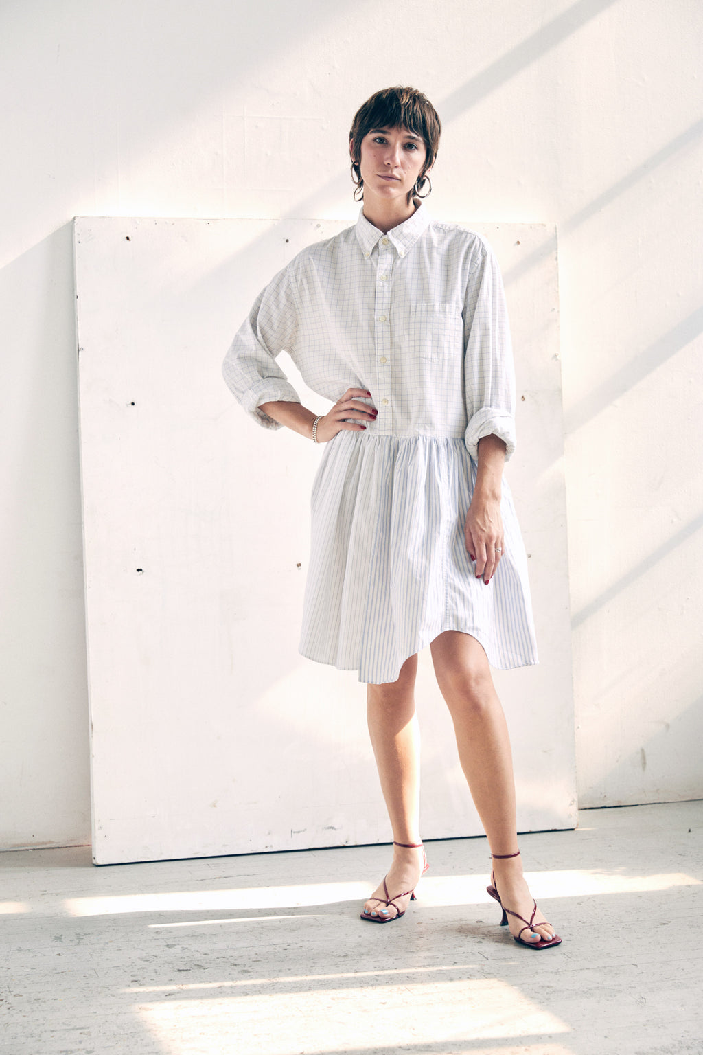 Reworked Vintage Shirt Dress