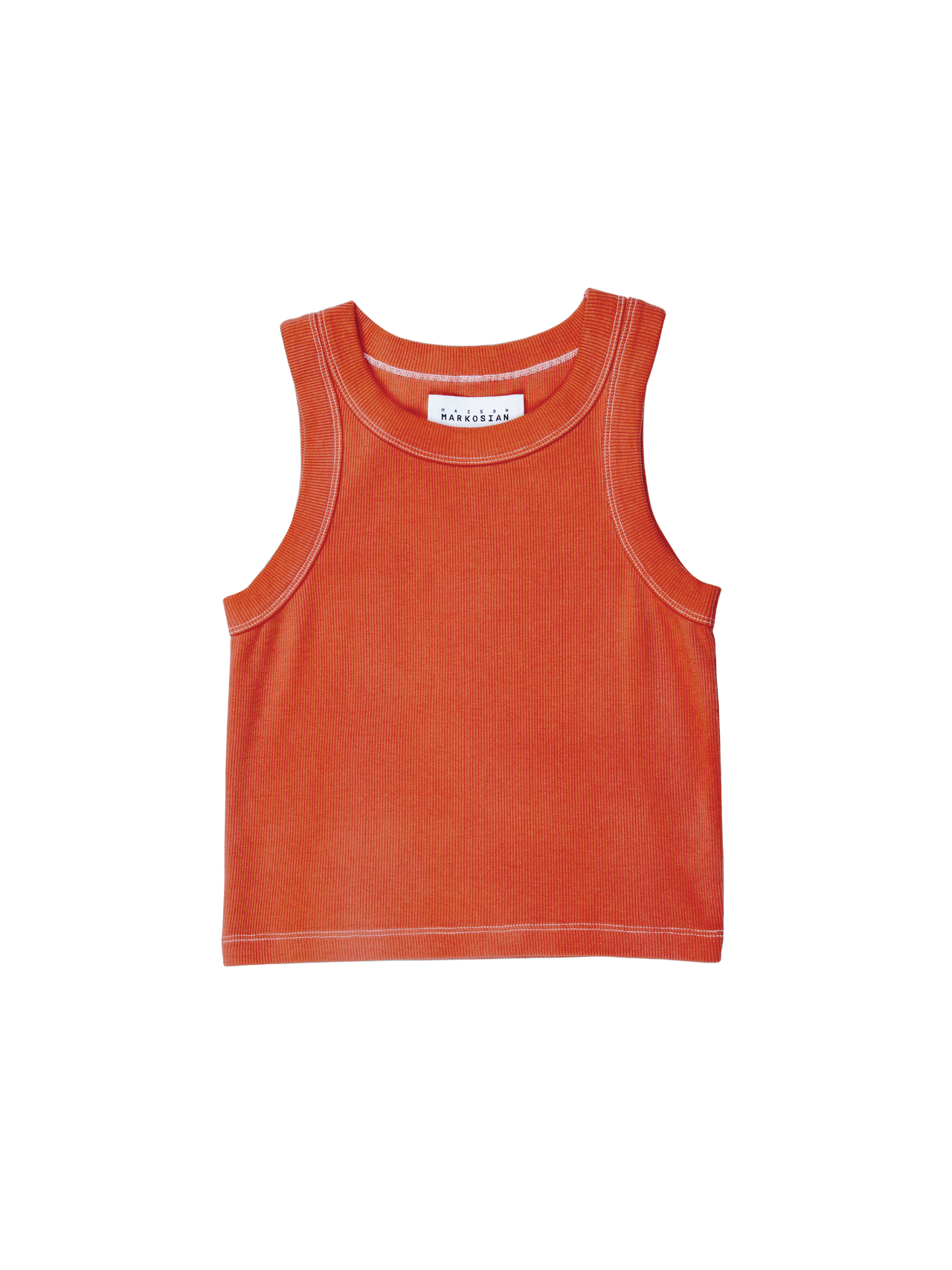 Garment-Dyed Tank - Tomato