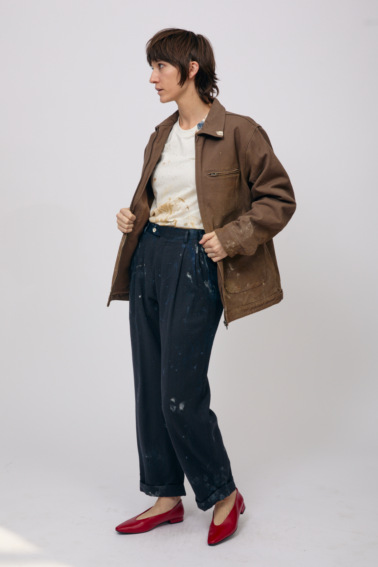 Scenic Artist Coat - Walnut