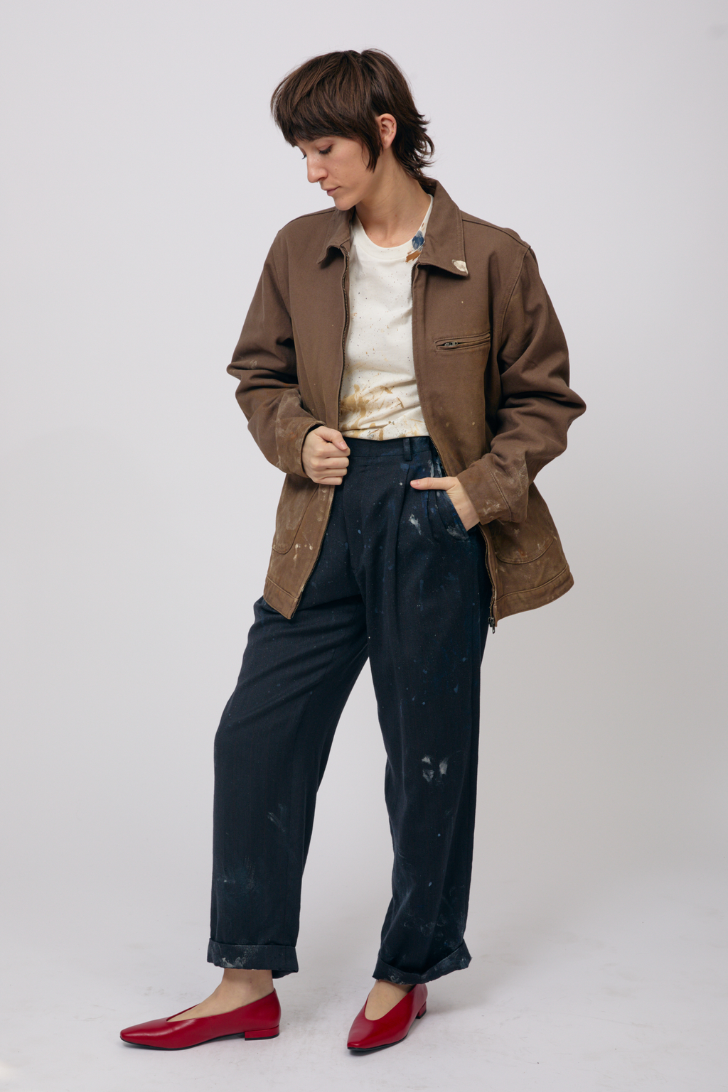 Scenic Artist Coat - Walnut