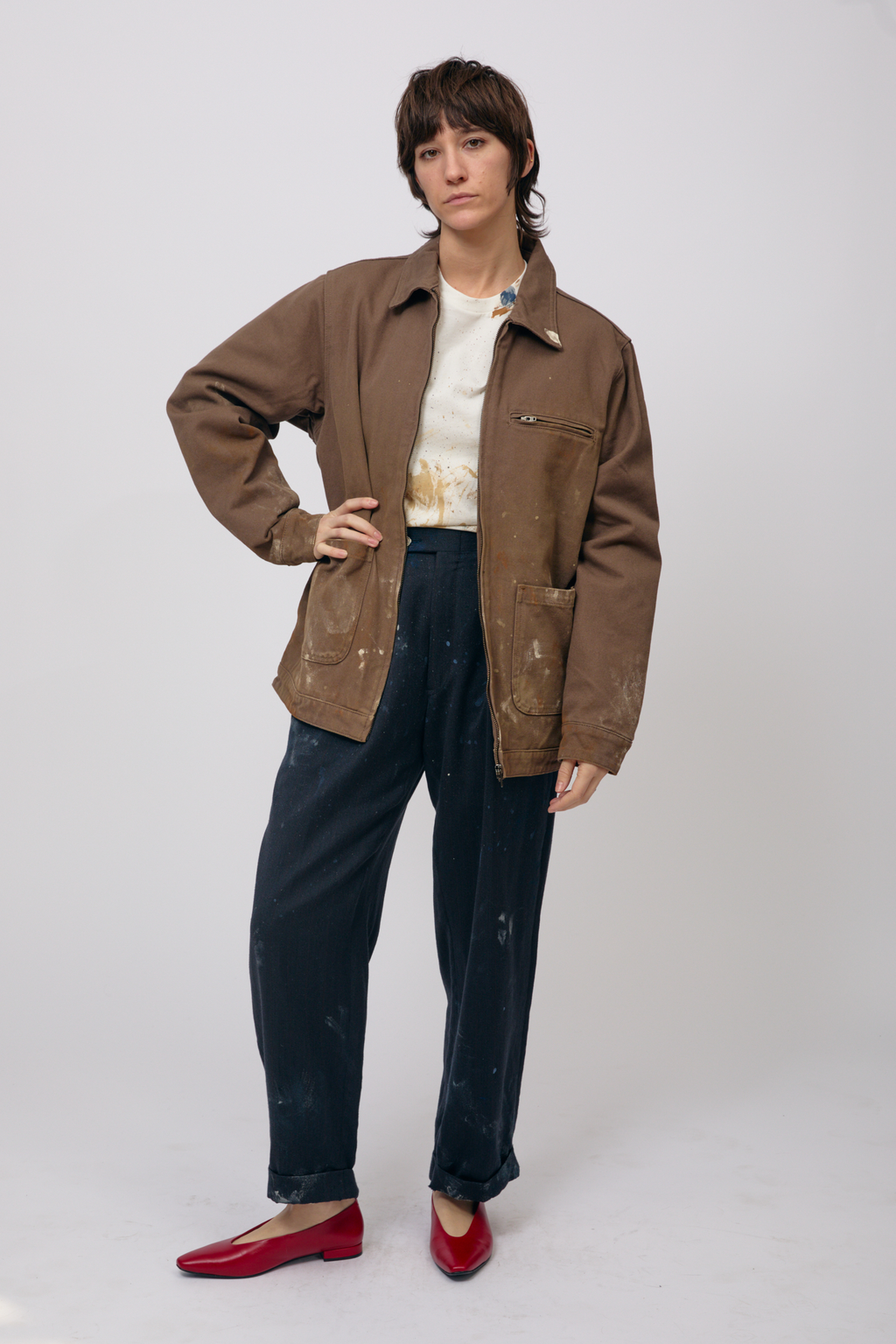 Scenic Artist Coat - Walnut