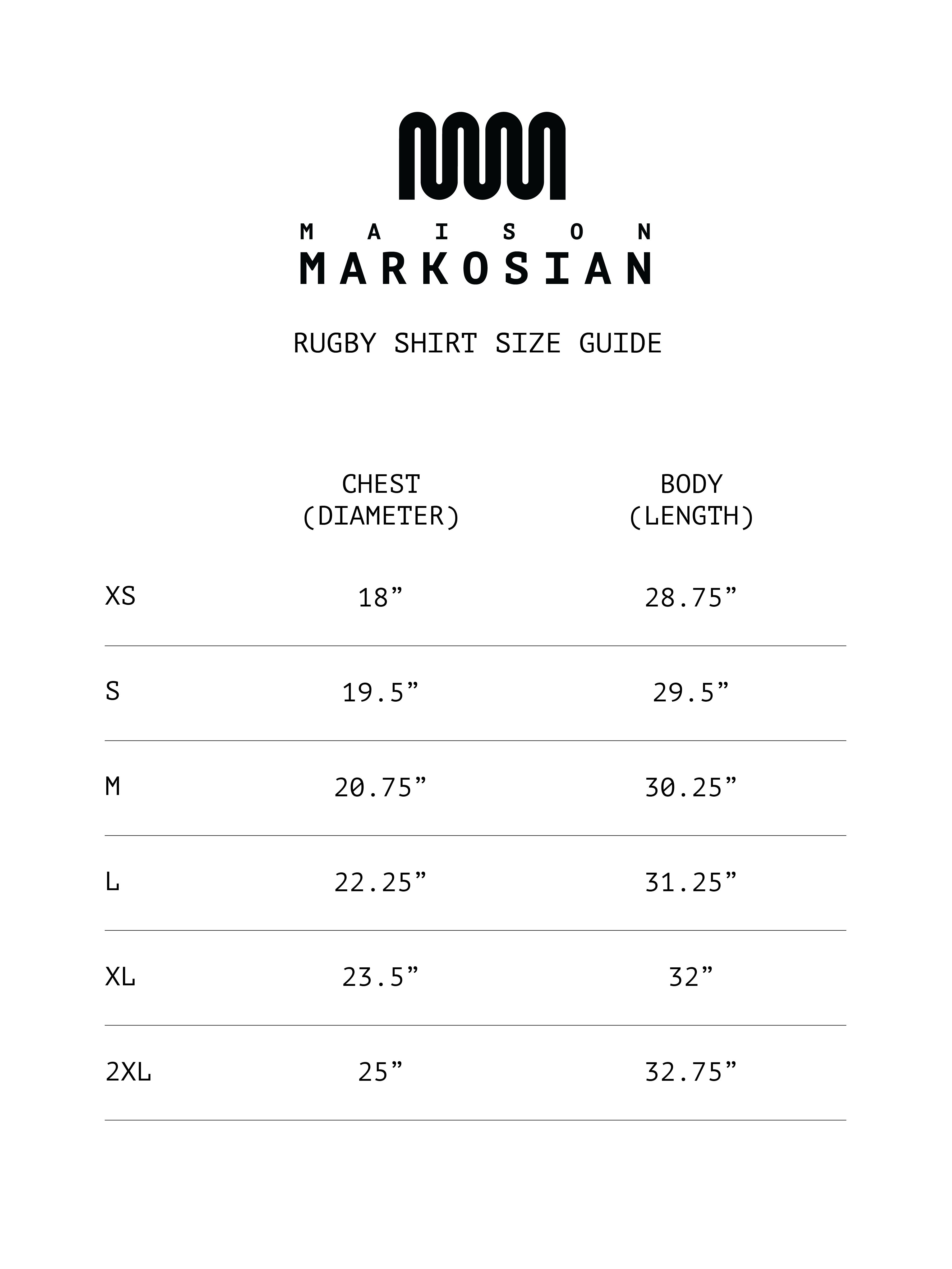 Tagged Rugby Shirt