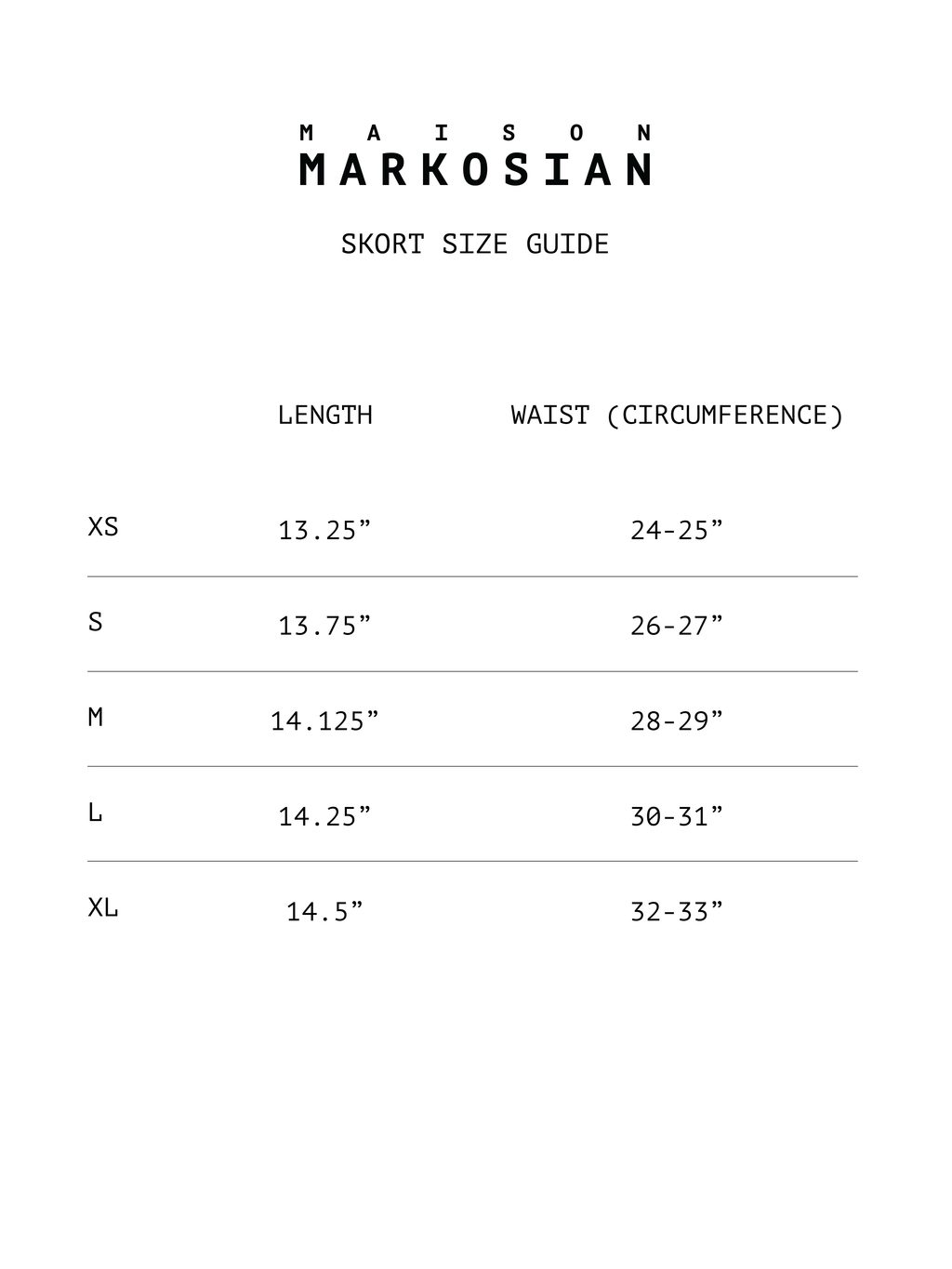 Pollen Gradient Skort